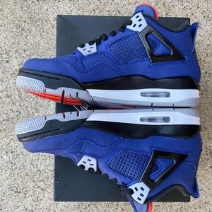 Air Jordan 4 retro WNTR. Royal blue. Y 4. Wmns 5.5